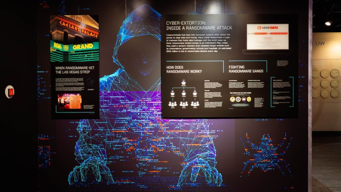 Cybercrime exhibit at Vegas Mob Museum tracks real-time attacks